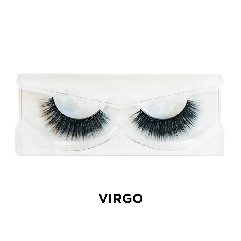 Prolux Cosmetics Zodiac Faux Mink Lashes Eyelashes Eyelashes White Smoke #12- Virgo