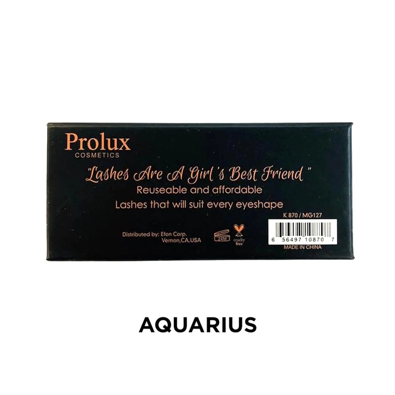 Prolux Cosmetics Zodiac Faux Mink Lashes Eyelashes Eyelashes White Smoke #1-Aries,#2- Aquarius,#3- Cancer,#4- Capricorn,#5- Gemini,#6- Leo,#7- Libra,#8- Pisces,#9- Sagittarius,#10-Scorpio,#11- Taurus,#12- Virgo