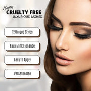 Prolux Cosmetics Zodiac Faux Mink Lashes Eyelashes Eyelashes White Smoke #1-Aries,#2- Aquarius,#3- Cancer,#4- Capricorn,#5- Gemini,#6- Leo,#7- Libra,#8- Pisces,#9- Sagittarius,#10-Scorpio,#11- Taurus,#12- Virgo
