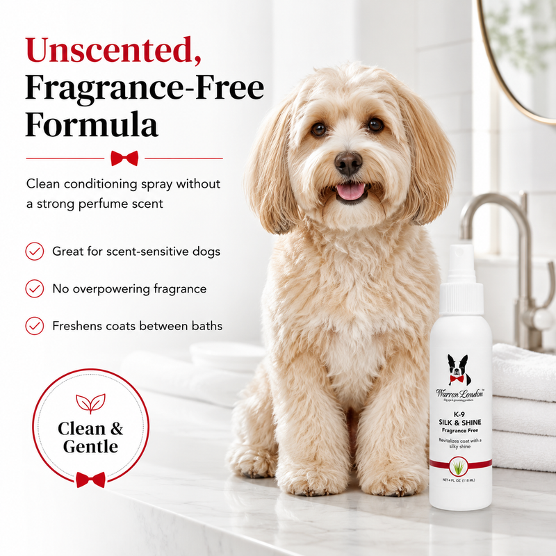 Warren London K9 Silk & Shine - Revitalize and Shines the Coat Spa Product White Smoke