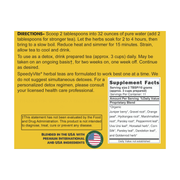 SpeedyVite® Kidney LifeBoost® Tea | USDA Organic Kidney & Bladder Support* | SpeedyVite® - FREE SHIPPING Tea Goldenrod 1x 4oz Loose leaf,1x 28 Teabags,1x 2oz Loose leaf,1x 8oz [2x 4oz] Loose leaf,CASE OF 6x 4oz Loose Leaf,CASE OF 6x 28 Teabags