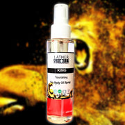Lather and More! KING Dry Body Oil Body Oil Black