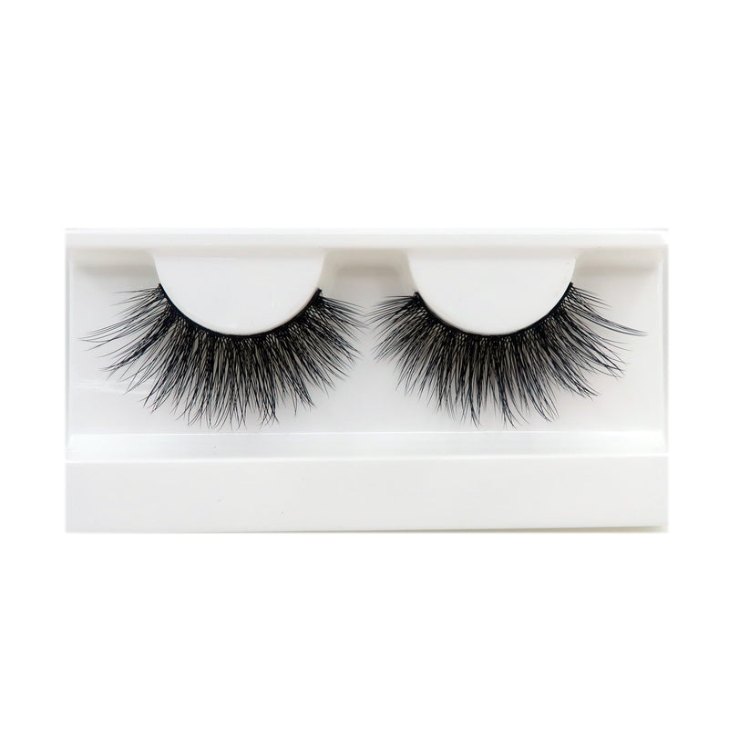 VIP Extensions VIP Eyelashes - Extra Long Silk Strip Lashes Light Gray KSF06