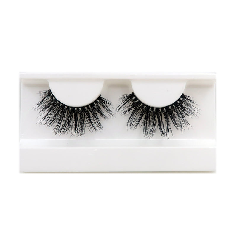VIP Extensions VIP Eyelashes - Extra Long Silk Strip Lashes Light Gray KSF08