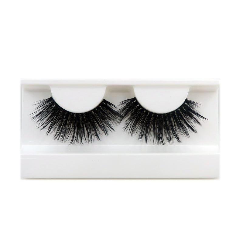 VIP Extensions VIP Eyelashes - Extra Long Silk Strip Lashes Light Gray KSF09