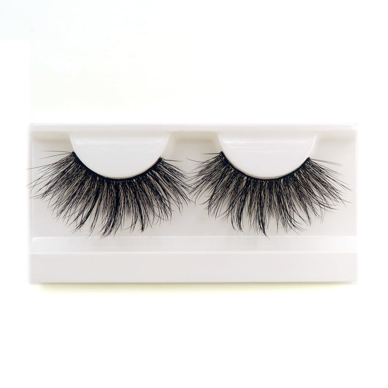 VIP Extensions VIP Eyelashes - Extra Long Silk Strip Lashes Light Gray KSF20