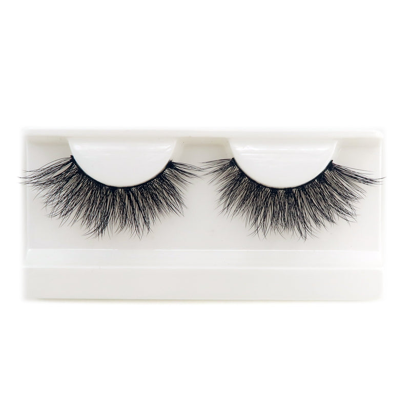 VIP Extensions VIP Eyelashes - Extra Long Silk Strip Lashes Light Gray KSF21