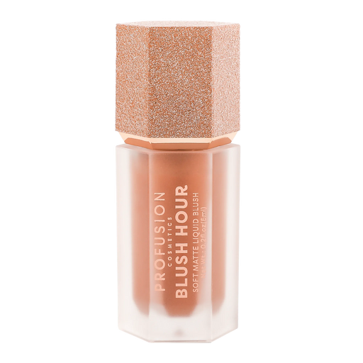 Profusion Cosmetics Blush Hour | Soft Matte Liquid Blush Face Misty Rose Bellini