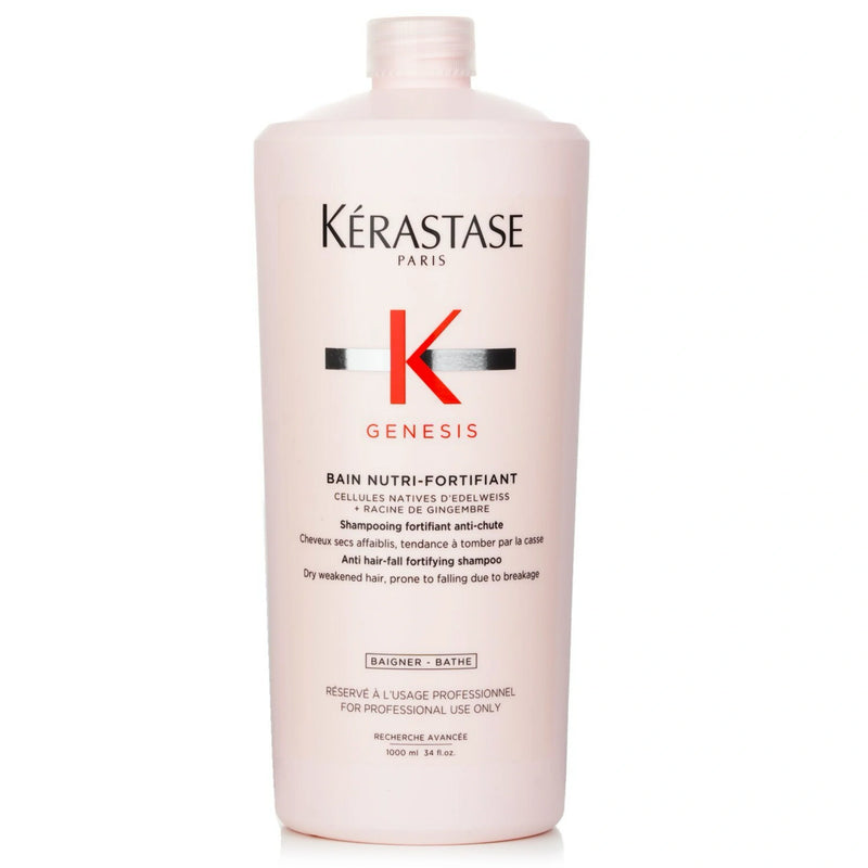 Nava Beauty Kerastase Genesis Bain Hydra-Fortifiant Shampoo Light Gray 1000 mL
