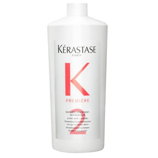 Nava Beauty Kerastase Premiere Bain Decalcifiant Reparateur Repairing Shampoo White Smoke 1 Liter
