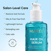 Maree Keratin Oil Serum for Smooth Hair Pale Turquoise 1 item - Complete your routine,2 items - Good choice,3 items - Best price