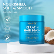 Maree Keratin Mask for Damaged Hair Sky Blue 1 item - Complete your routine,2 items - Good choice,3 items - Best price