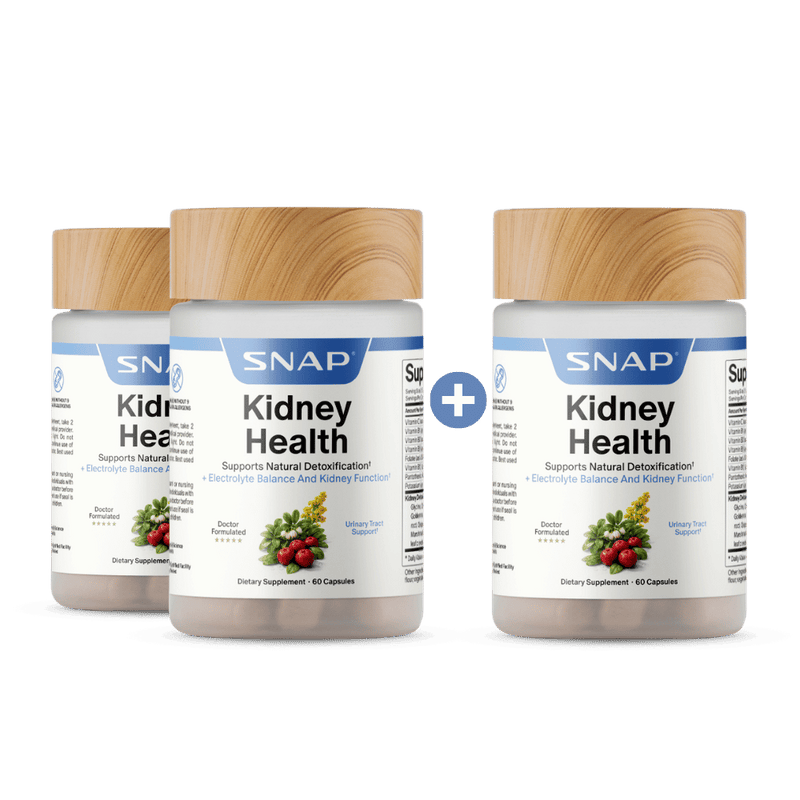 Snap Supplements Kidney Health - Buy 2, Get 1 FREE! hidden White Smoke