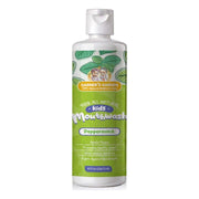 Garner's Garden Kid's Natural Mouthwash | H2O2 | Antibacterial Fluoride-Free Oral Care White Smoke Peppermint & Tea Tree Essential Oils / Single