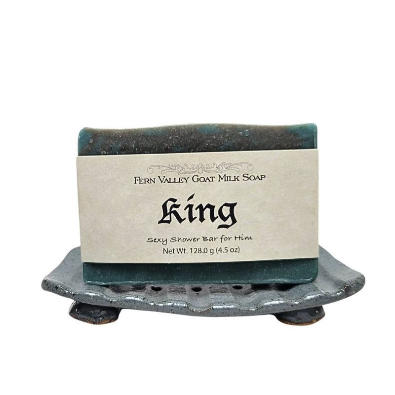 Fern Valley Soap Natural Goat Milk Soap | Exfoliating Scrub | King -  Sexy Cologne Scent Goat Milk Soap White Smoke