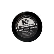 kbarsoapco Knife Hand Natural Dry Skin Rehab & Repair Balm Black