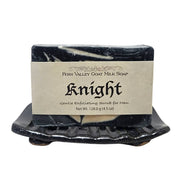 Fern Valley Soap Natural Goat Milk Soap | Exfoliating Soap | Knight - Soap for Men Goat Milk Soap White Smoke