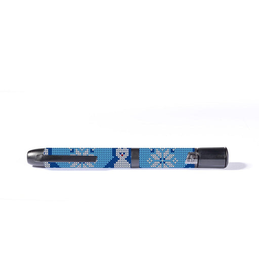 Peelz Knitted Penguins InPen - Smart Insulin Pen Peelz/Stickers White Smoke