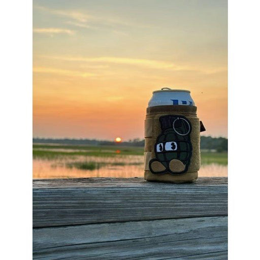 kbarsoapco KBSC Tactical M.O.L.L.E Ready Koozie Tan Coyote