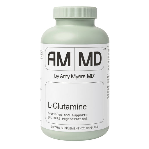 AMMD L-Glutamine Capsules Supplement Light Gray