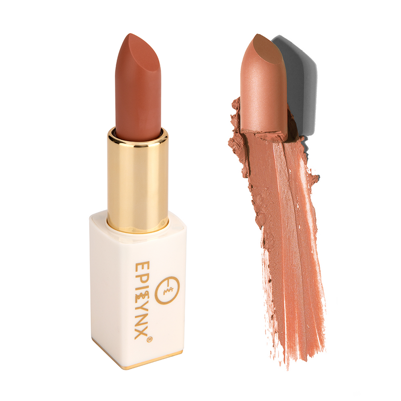 EpiLynx Vegan Matte Lipstick – Hydrating, Long-Wear, Magnetic Case lipstick Dark Salmon 3,5,7,10,11,13
