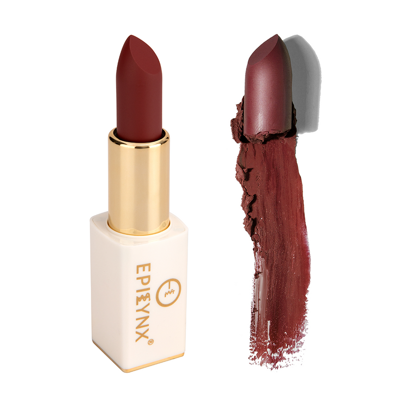 EpiLynx Vegan Matte Lipstick – Hydrating, Long-Wear, Magnetic Case lipstick Wheat 13