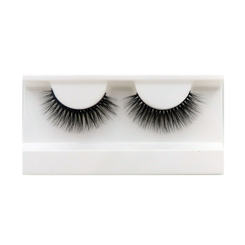 VIP Extensions VIP Eyelashes - Natural Faux Mink Strip Lashes Light Gray L3D01