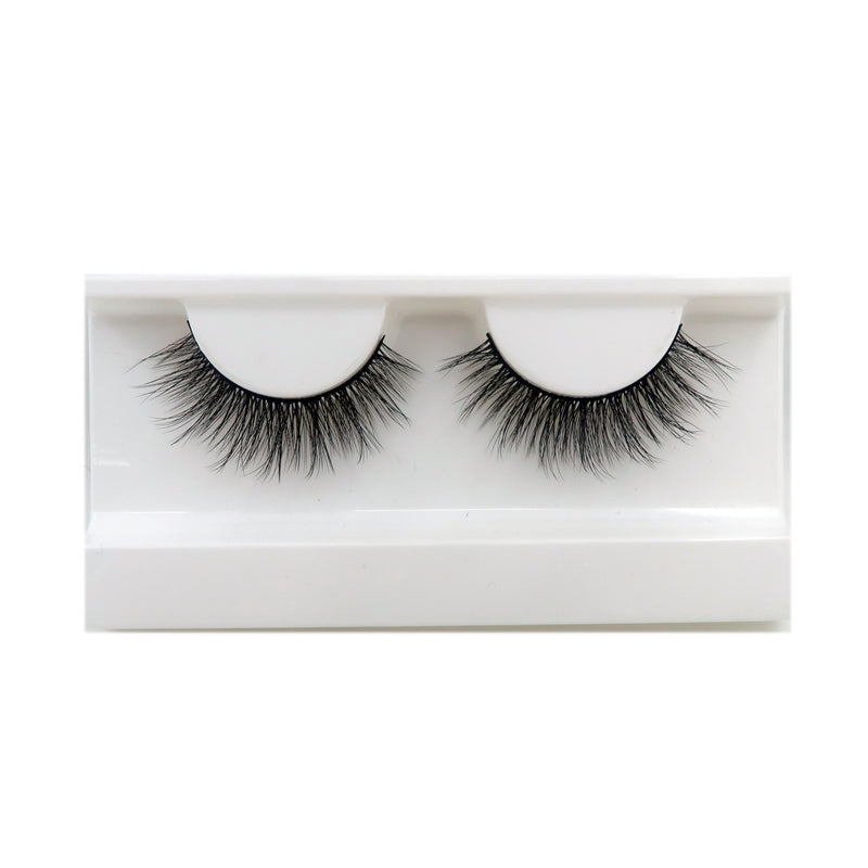 VIP Extensions VIP Eyelashes - Natural Faux Mink Strip Lashes Light Gray L3D25