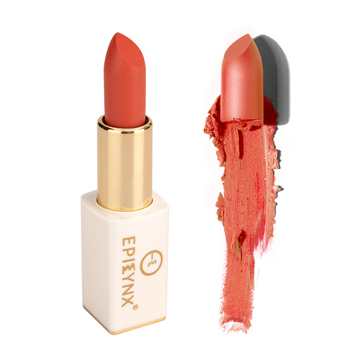 EpiLynx Vegan Matte Lipstick – Hydrating, Long-Wear, Magnetic Case lipstick White Smoke 3