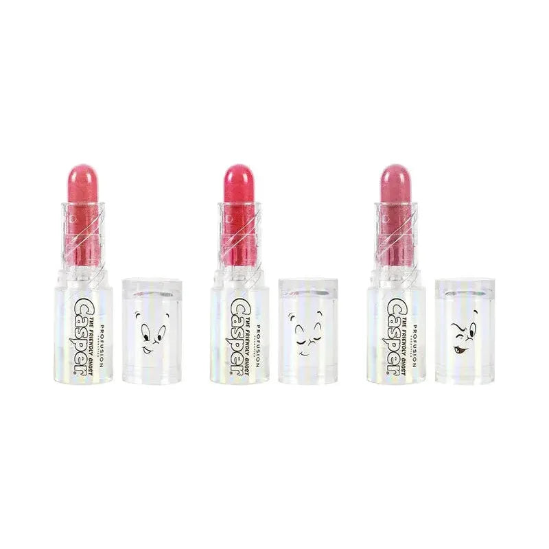 Profusion Cosmetics Casper the Friendly Ghost |  The Ghostly Trip 3 PC Lip & Cheek Balm Set Lips Antique White