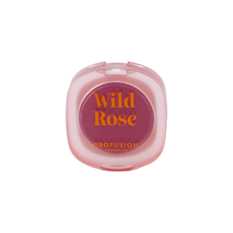 Profusion Cosmetics Petal Perfect | Wild Rose Lip & Cheek Cream Blush Face Gray