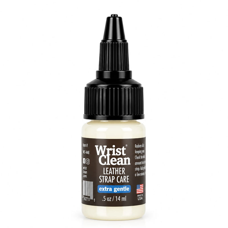 WristClean Leather Strap Care Strap Care White Smoke