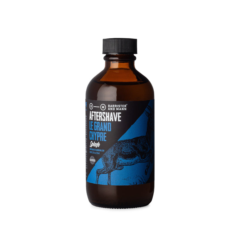 Barrister & Mann Barrister & Mann Le Grand Chypre Collection Shaving Set White Smoke Aftershave 100ml