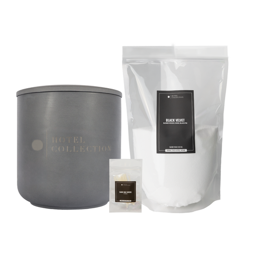 Aroma360 Grande Ceramic Sand Wax Set Ceramic Sand Wax Candle Dim Gray Black Velvet / Platinum,Dream On / Platinum,My Way / Platinum