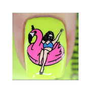 UberChic Beauty Let's Get Lost Stamping Plate Dark Khaki