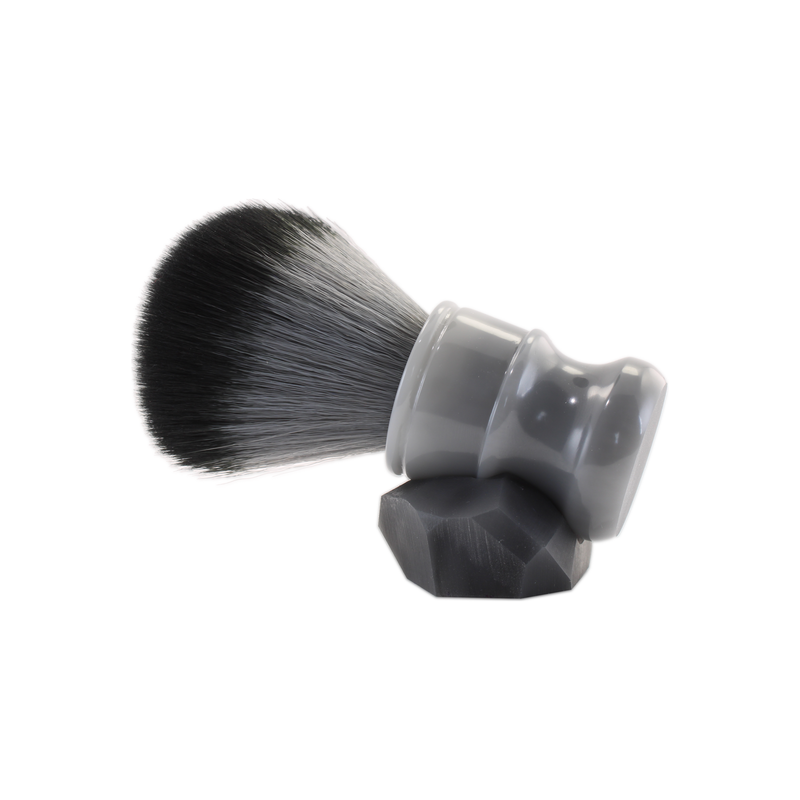 Handsome & Debonair Shaving Brush - Light Grey Shaving Tool Dark Slate Gray Yes,No