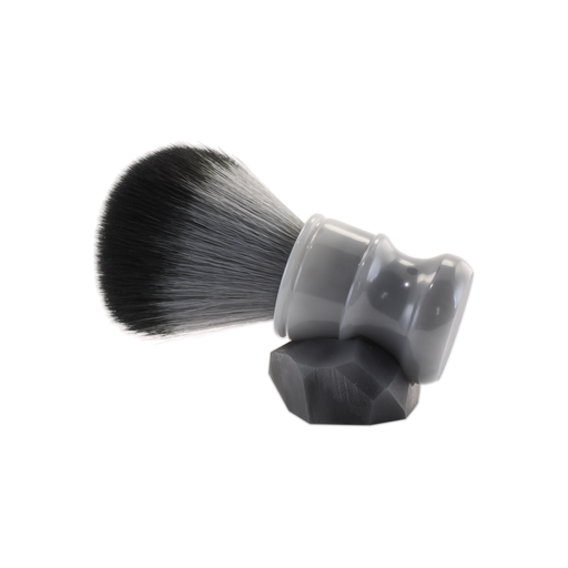 Handsome & Debonair Shaving Brush - Light Grey Shaving Tool Dark Slate Gray Yes,No