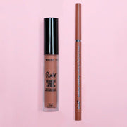 Rude Cosmetics Rude Lip Kit Lip Makeup Pink Undressed & In The Buff