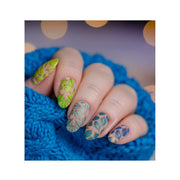 UberChic Beauty Lovely Leaves-05 Stamping Plate Dark Slate Blue