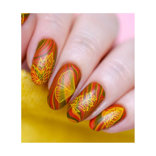UberChic Beauty Lovely Leaves-06 Stamping Plate Thistle