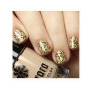 UberChic Beauty Lovely Leaves-06 Stamping Plate Tan