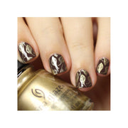UberChic Beauty Lovely Leaves-06 Stamping Plate Tan
