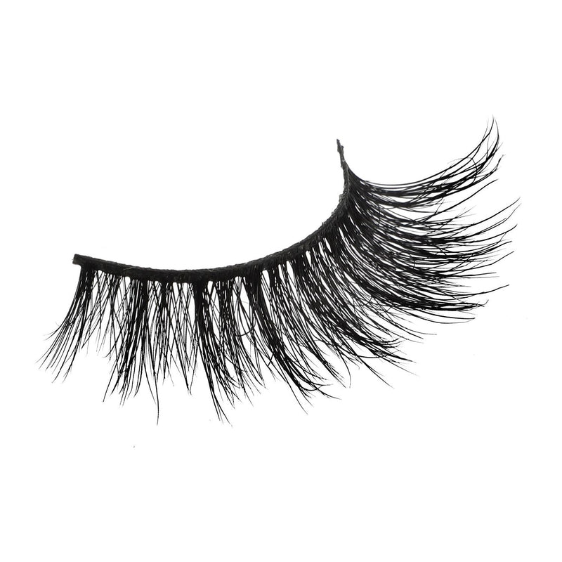 Lurella Cosmetics 3D Mink Eyelashes - Redemption False Eyelash Light Gray