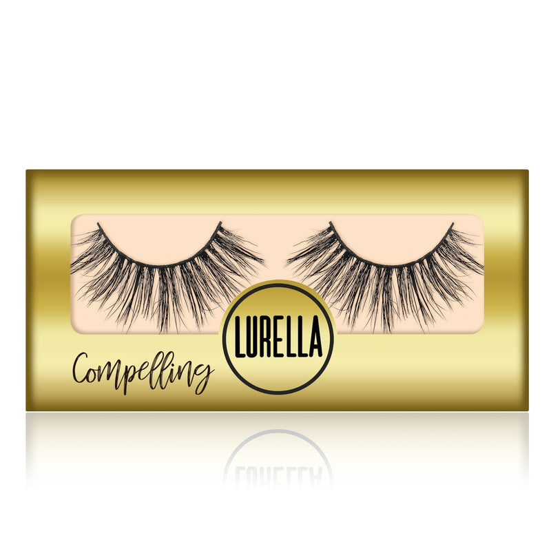 Lurella Cosmetics 3D Mink Eyelashes - Compelling False Eyelash Seashell