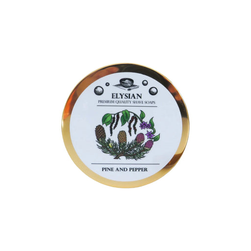 Elysian Elysian Pine And Pepper Shaving Collection Shaving Set White Smoke Shaving Soap 4oz