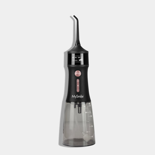 MySmile LP221 Cordless Professional Water Flosser with UVC Sterilizable Power Dental Flossers Lavender Black