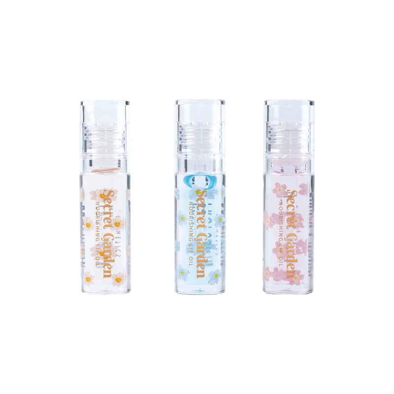 Profusion Cosmetics Petal Perfect | Secret Garden Nourishing Lip Oil Set Lips Lavender