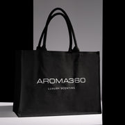 Aroma360 Luxury Canvas Tote Accessories Black Small / Black,Small / White,Large / Black,Large / White