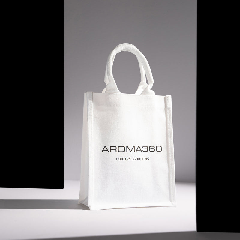 Aroma360 Luxury Canvas Tote Accessories Black Small / Black,Small / White,Large / Black,Large / White