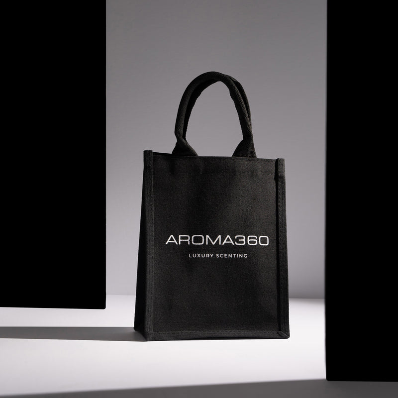 Aroma360 Luxury Canvas Tote Accessories Black Small / Black,Small / White,Large / Black,Large / White